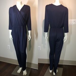 Freeloaders Navy Blue Jumpsuit NWOT
